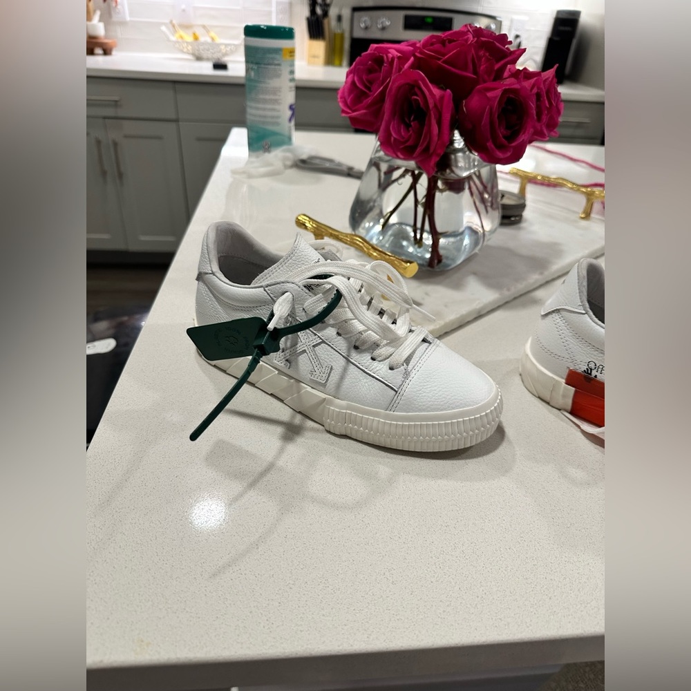 off white sneakers size 37